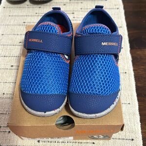 Merrell Little Kid's Bare Steps® H2O Sneaker size9W